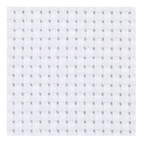 Creativ company aida wit 35 vierkanten per 10 cm, 50x50cm