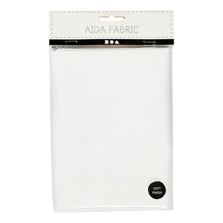 Creativ company aida wit 70 vierkanten per 10 cm, 50x50cm
