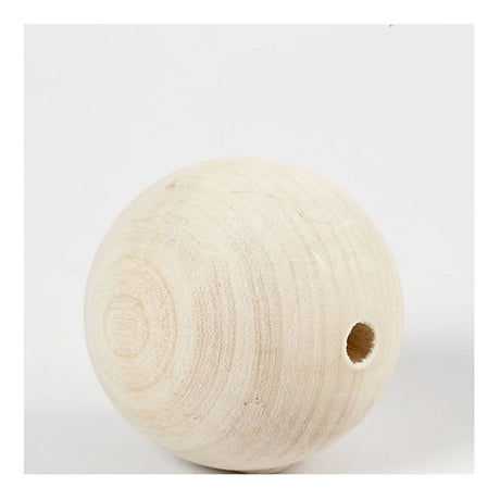 Creativ company houten kraal 6mm, 3st.