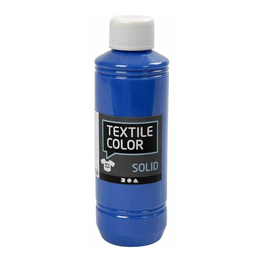 Creative Company Textile Colow Covering Textile Paint Brilliant Blue, 250ml