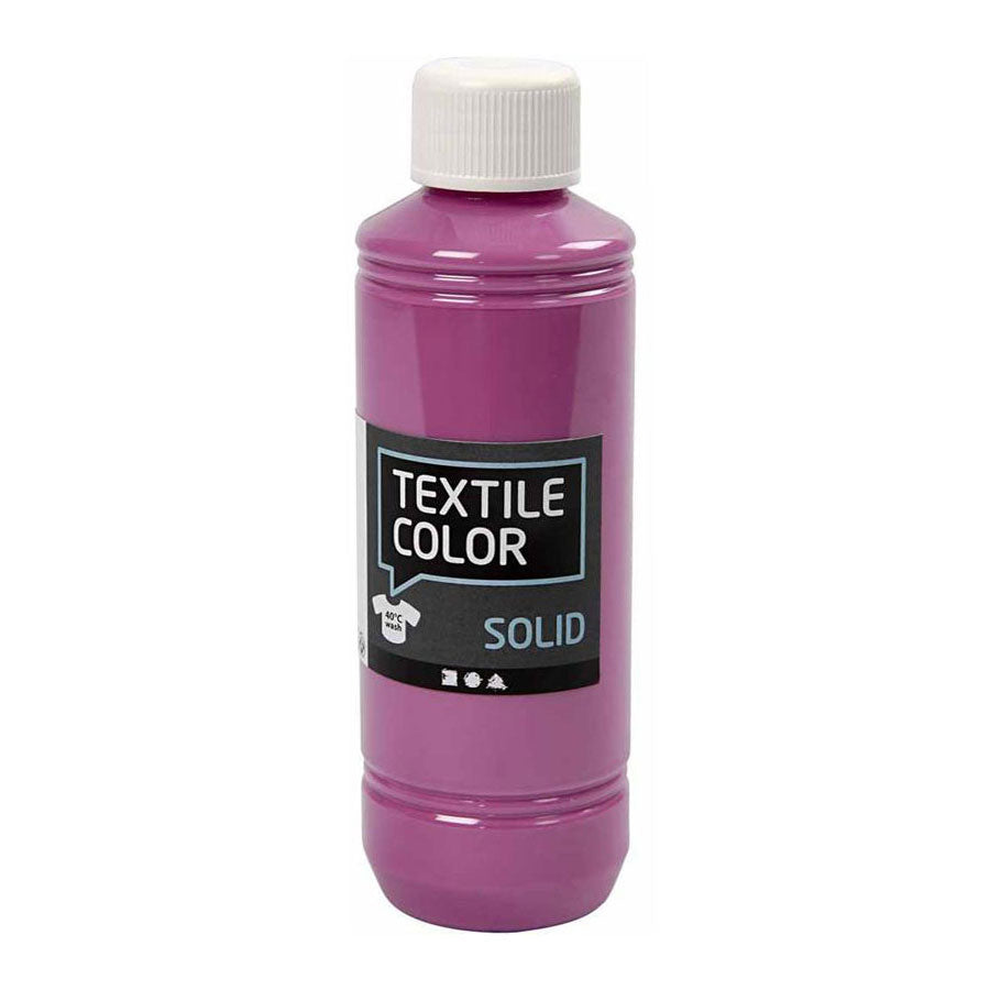 Creative Company Textilfärg som täcker textilfärg Fuchsia, 250 ml