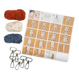 Kreativer Firma Mini Hobbyset Macrame Schlësselketten