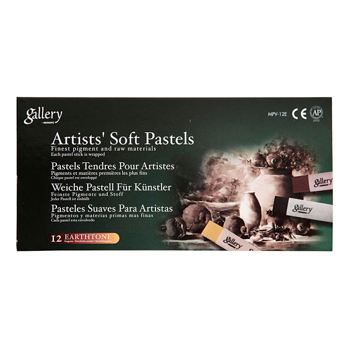 Creativ Company Gallery Soft Pastell Set Brown Harmonie, 12.