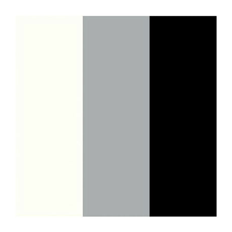 Creativ company plus color marker - zwart off-white rain grey, 3st.