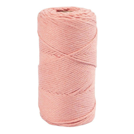 Creativ company macrame koord - roze, 198m