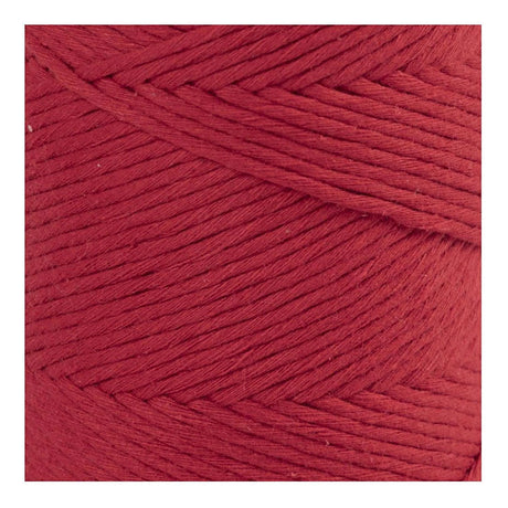 Creativ company macrame koord - rood, 198m