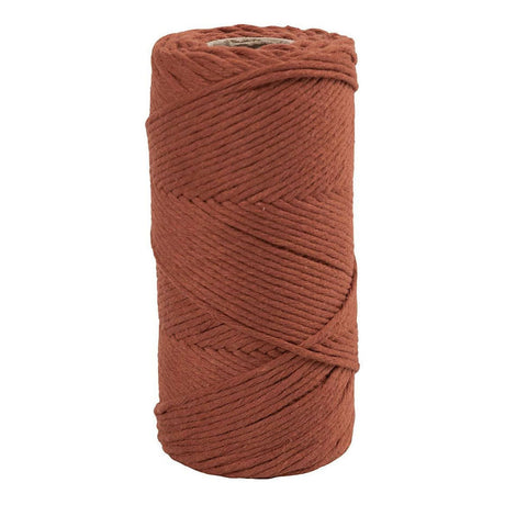 Creativ company macrame koord - burnt orange, 198m