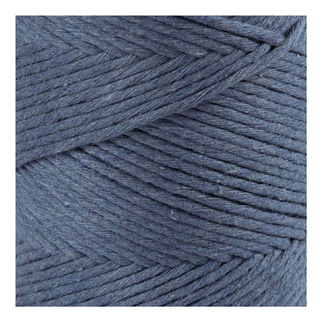 Creativ company macrame koord - blauw, 198m