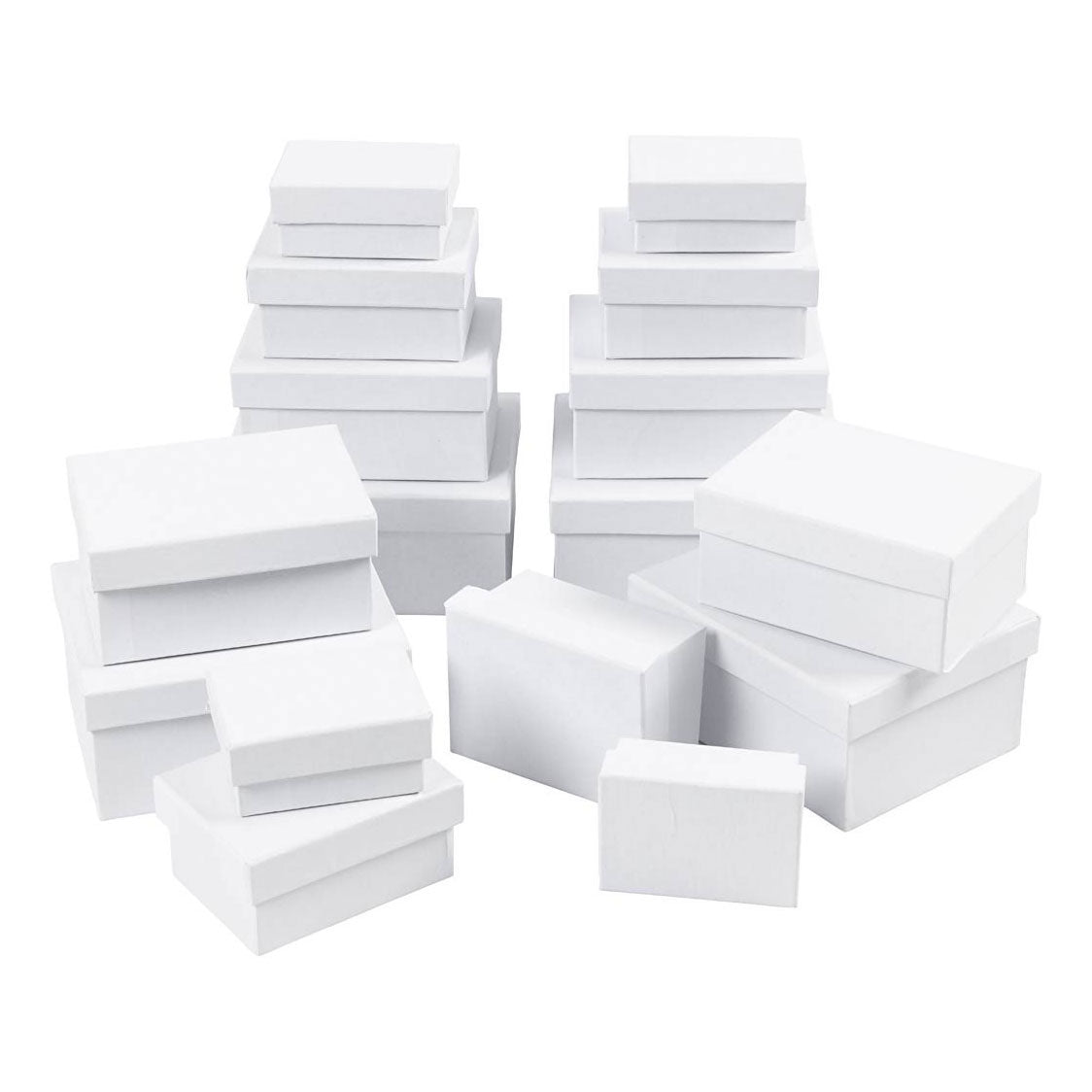 Creativ Company Rectangular Boxes Divers, 4t.