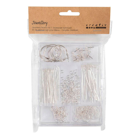 Creativ company sieraden verzilverd startset