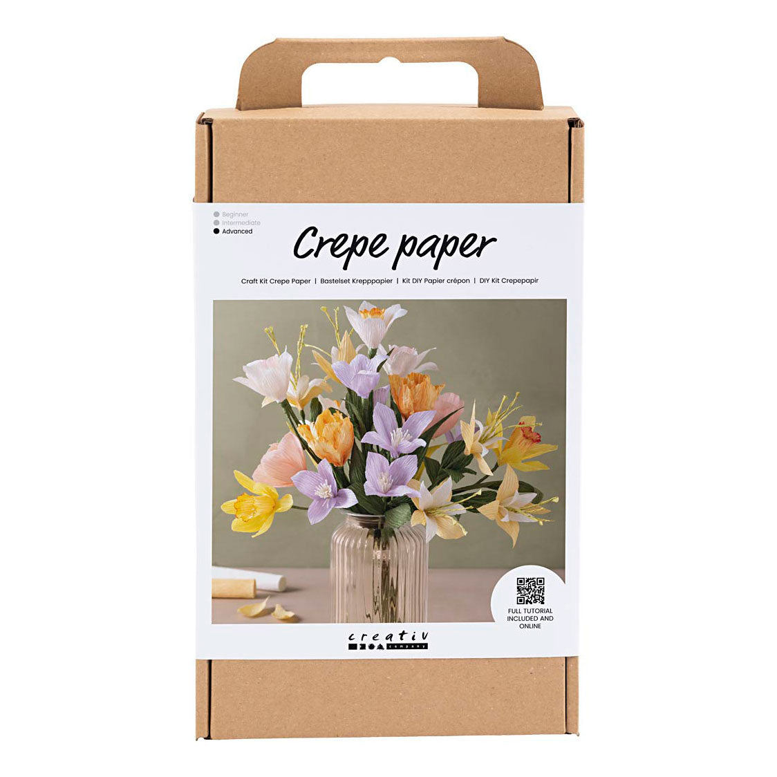 Creativ Company Hobbysset Preep Paper Mauting Flowers