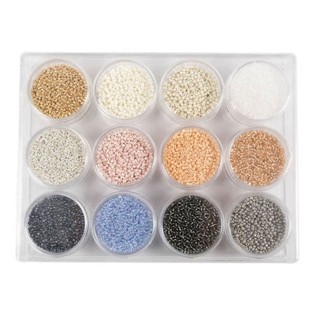 Creativ company https: www.cchobby.nl rocailles-d-1-7-mm-afm-15-0-gatgrootte-0-5-0-8-mm-pastelkleuren-12x15-gr-1-doos
