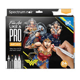 Creativ Company Hobbyset Illustrasjon tegneseriehelter Wonder Woman Color Set