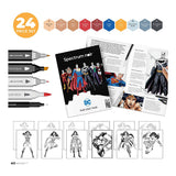 Creativ Company Hobbyset Illustrasjon tegneseriehelter Wonder Woman Color Set