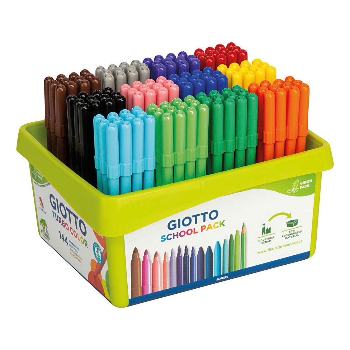 Creativ Company Giotto Stifts Color School Pack, 144st.