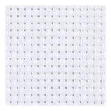 Creativ Company Aida White 35 cuadrados por 10 cm, 300x150 cm