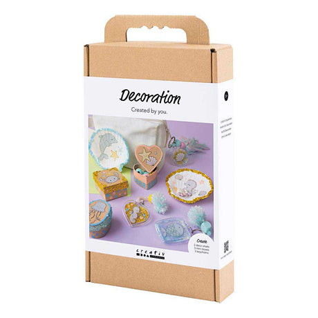 Creativ company mini hobbyset - schelpen en sleutelhangers