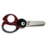 Creativ company fiskars kinderschaar met dierenmotief lieveheersbeestje - 13cm