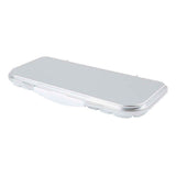 Creativ company http: www.cchobby.nl schilderspalet-met-deksel-afm-27x12-7x2-3-cm-zilver-wit-1-stuk