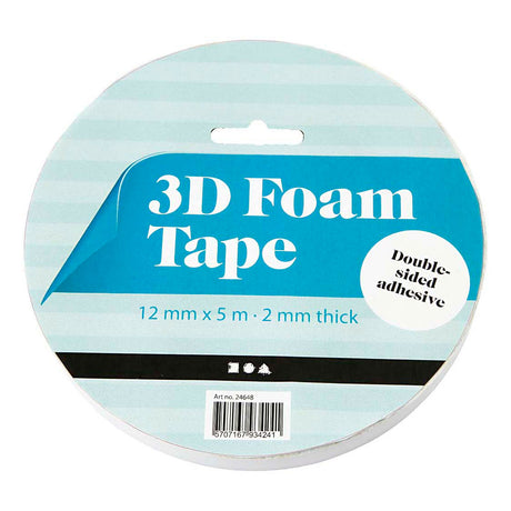 Creativ company http: www.cchobby.nl 3d-foam-tape-b-12-mm-dikte-2-mm-5-m-1-rol