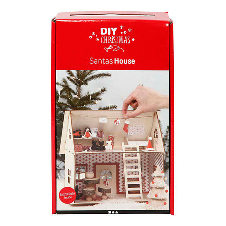 Creativ company hobbyset huis van de kerstman