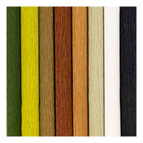 Creativ company http: www.cchobby.nl crepepapier-vel-25x60-cm-crepe-verhouding-180-105-gr-naturel-8-vel-1-doos