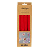 Creativ company crepepapier rood - 4st.