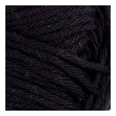 Creativ company katoengaren afm 8 8 l: 80-85 m zwart - 50gr.