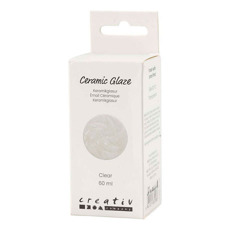 Creativ company keramiek glazuur 984-1101 c transparant helder - 60ml