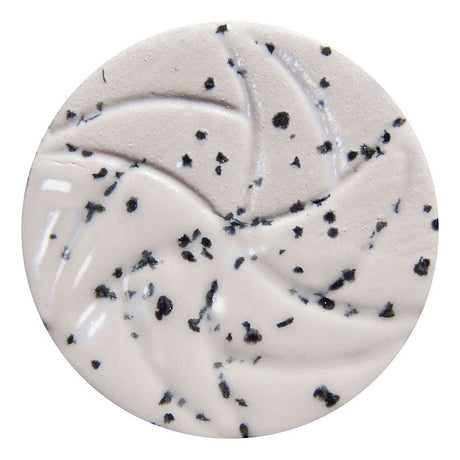 Creativ company gespikkeld keramiek glazuur 999-1060 c dekkend sneeuwwit - 60ml