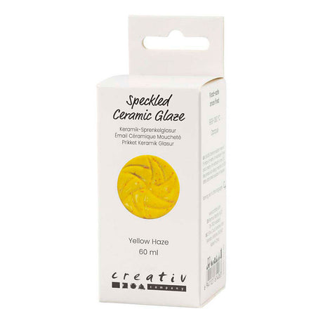 Creativ company https: www.cchobby.nl gespikkeld-keramiekglazuur-999-1060-c-dekkend-yellow-haze-60-ml-1-doosje