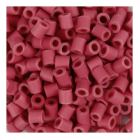 Creativ company http: www.cchobby.nl biobeads-van-nabbi-afm-5x5-mm-gatgrootte-2-5-mm-medium-rood-3000-stuk-1-doos