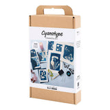 Creativ company http: www.cchobby.nl hobbyset-cyanotypie-blauw-1-doos