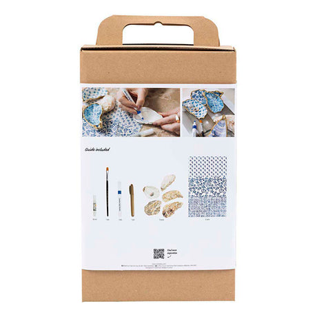 Creativ company http: www.cchobby.nl hobbyset-decoupage-oesterschelpen-blauw-1-doos