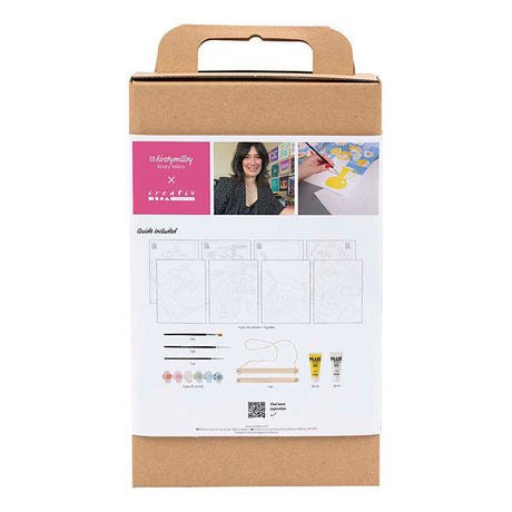 Creativ company hobbyset kleuren schilderen volgens cijfers acrylverf