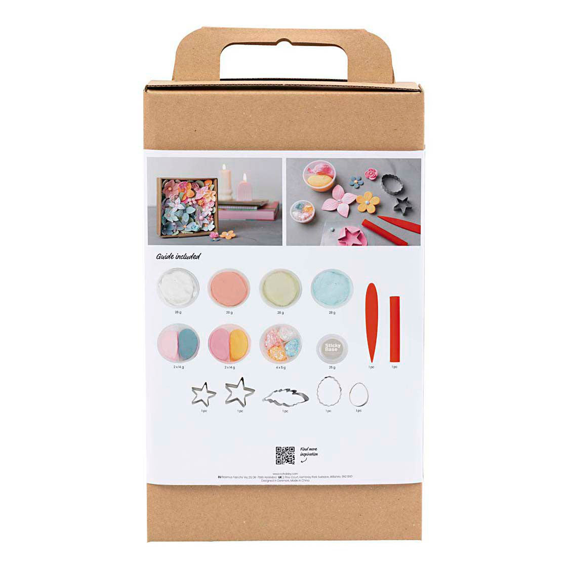Creativ company http: www.cchobby.nl hobbyset-boetseren-bloemen-pastelkleuren-1-doos