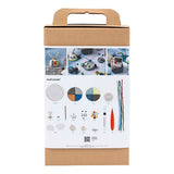 Creativ company http: www.cchobby.nl hobbyset-boetseren-robot-blauw-grijs-rood-verzilverd-1-doos