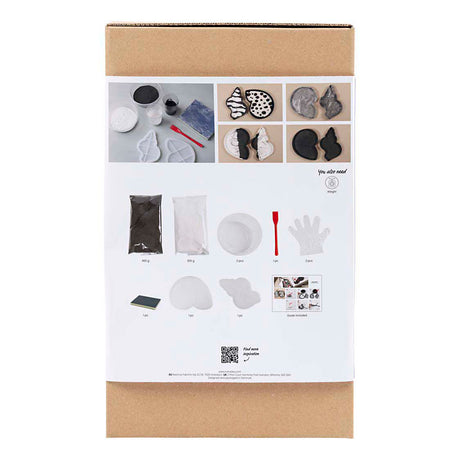 Creativ company https: www.cchobby.nl hobbyset-hars-gieten-conchschelp-zwart-wit-1-doos