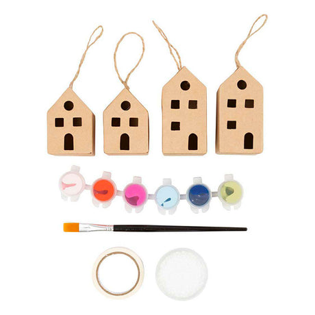 Creativ company https: www.cchobby.nl mini-hobbyset-decoratie-huizen-kleurrijk-1-doos