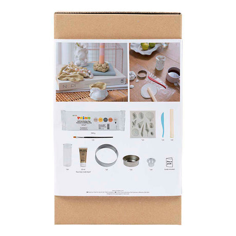 Creativ company http: www.cchobby.nl hobbyset-boetseren-vazen-en-kandelaars-beige-ivoor-off-white-1-doos