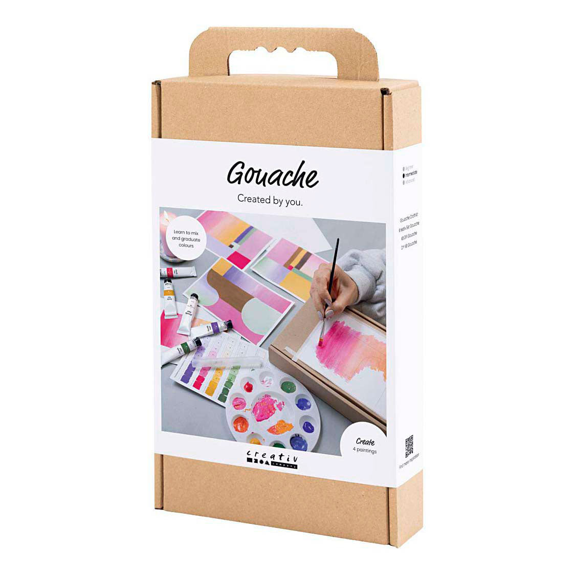 Creativ company http: www.cchobby.nl hobbyset-gouache-schilderijen-diverse-kleuren-1-doos