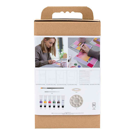 Creativ company http: www.cchobby.nl hobbyset-gouache-schilderijen-diverse-kleuren-1-doos