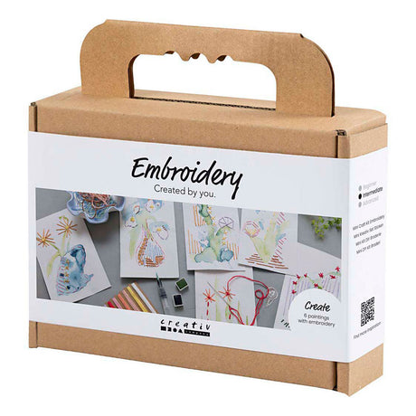 Creativ company http: www.cchobby.nl mini-hobbyset-borduurwerk-schilderijen-met-borduurwerk-diverse-kleuren-1-doos