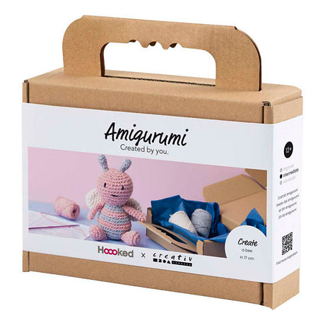 Creativ company http: www.cchobby.nl hobbyset-amigurumi-honingbij-pastelkleuren-1-doos