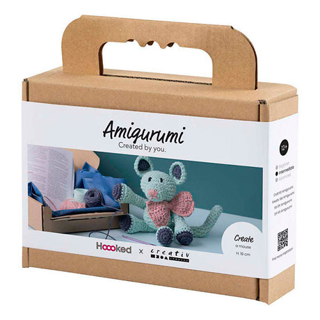 Creativ company http: www.cchobby.nl hobbyset-amigurumi-muis-mint-1-doos