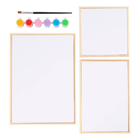 Creativ company set canvas panelen kleurrijk