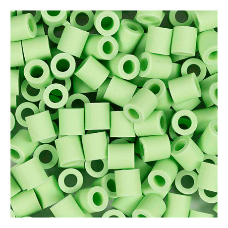 Creativ company nabbi biobeads 5x5mm pastel groen - 1000st.