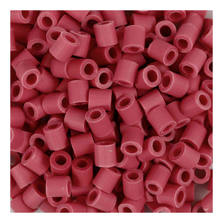 Creativ company http: www.cchobby.nl biobeads-van-nabbi-afm-5x5-mm-gatgrootte-2-5-mm-medium-rood-1000-stuk-1-doos