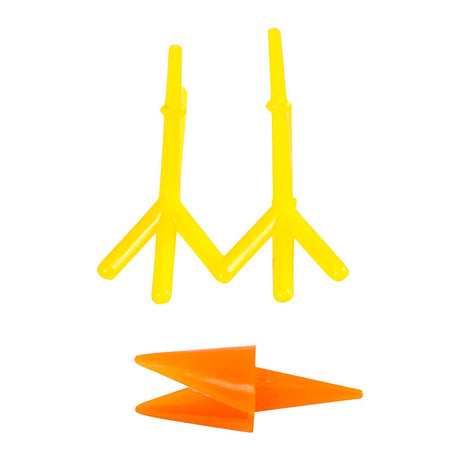 Creativ company https: www.cchobby.nl kippen-snavels-en-voeten-h-28-mm-l-30-37-mm-oranje-geel-8-set-1-doos