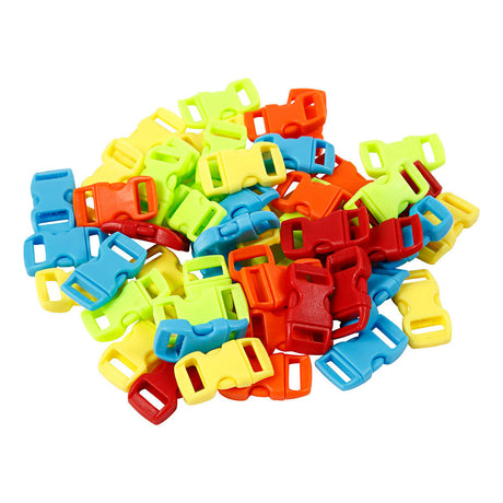 Creativ company https: www.cchobby.nl klik-sluiting-l-29-mm-b-15-mm-gatgrootte-3x11-mm-diverse-kleuren-100-stuk-1-doos